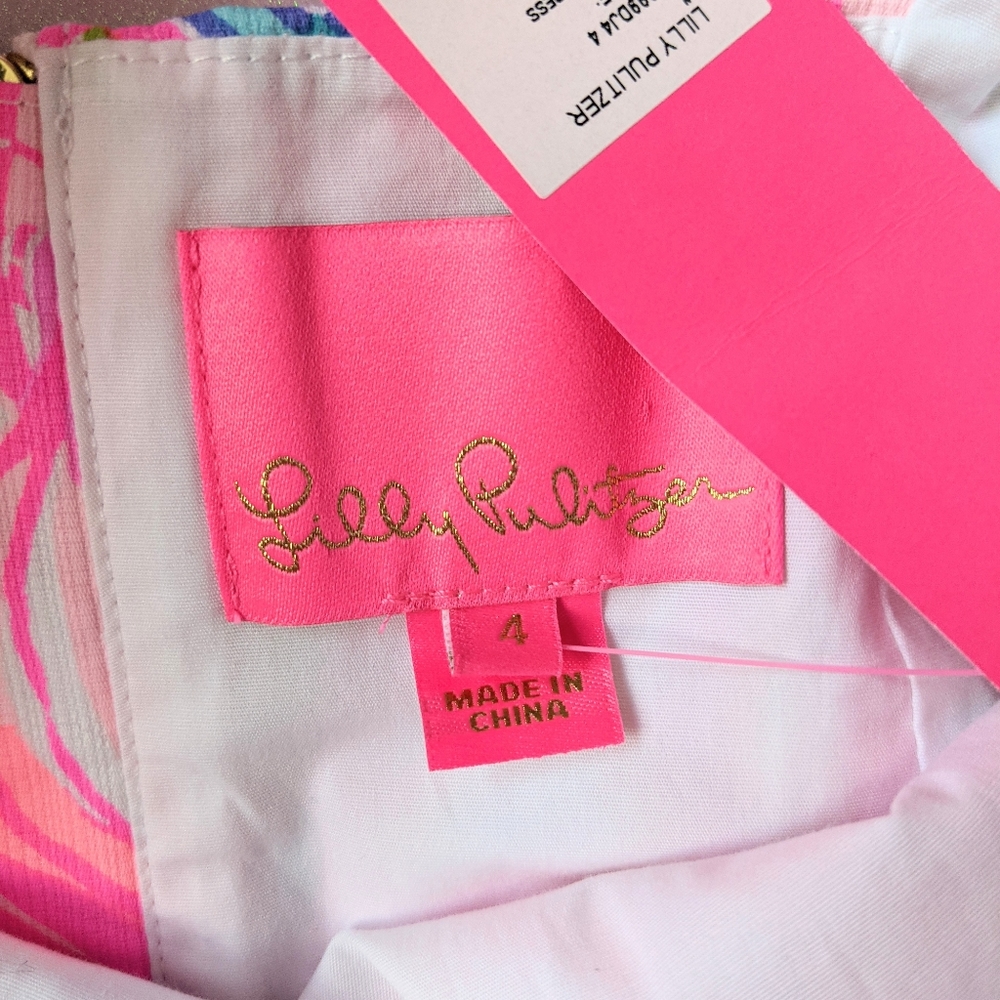 Lilly Pulitzer Shelli stetch dress Size 4 - Picture 7 of 7